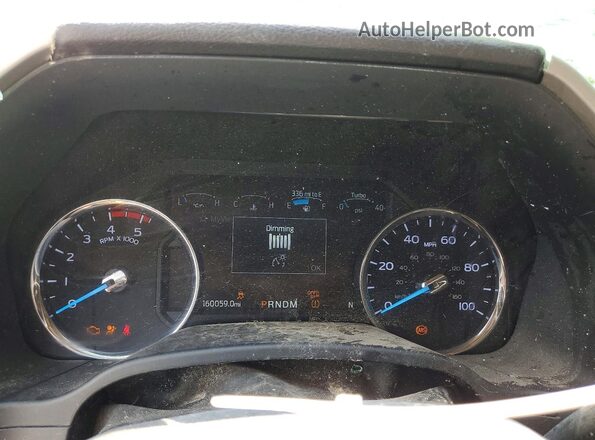 1FT7W2BT4NED77554 2022 FORD F250 White Вид щитка приладів