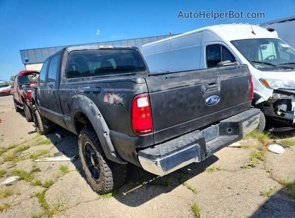 1FT7W2BT5GEB04559 2016 FORD F250 Black Tył lewy