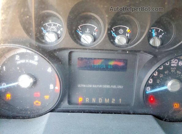 1FT7W2BT5GEB04559 2016 FORD F250 Black Widok zestawu wskaźników