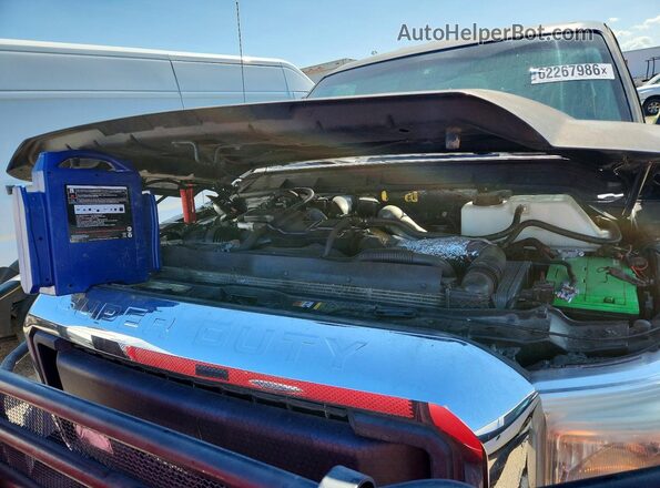 1FT7W2BT5GEB04559 2016 FORD F250 Black Widok wnętrza z tyłu