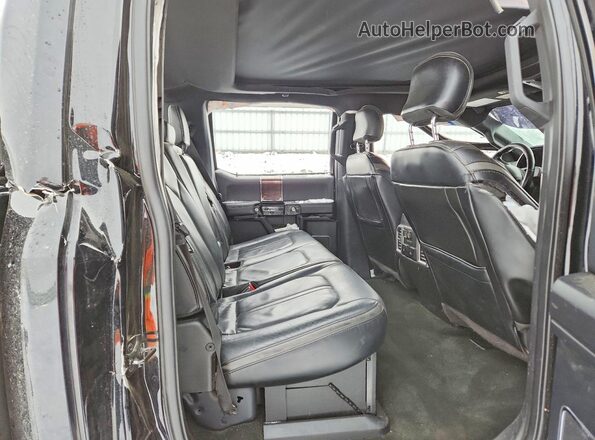 1FT7W2BT5HED09350 2017 FORD F250 Черный Вид задних сидений