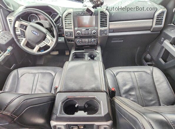 1FT7W2BT5HED09350 2017 FORD F250 Черный Вид панели приборов