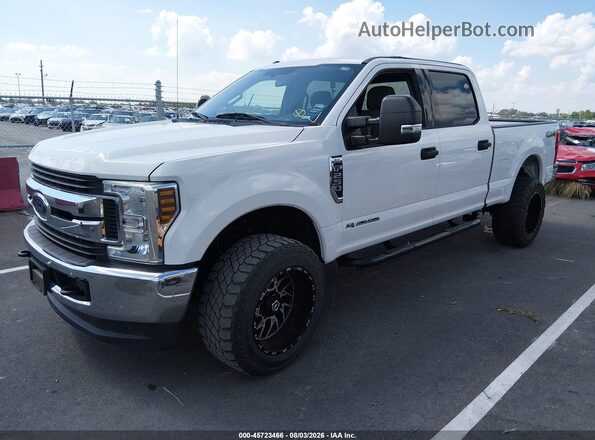 1FT7W2BT5JEB38301 2018 FORD F-250 White Առջևի ձախ երեք քառորդ տեսարան
