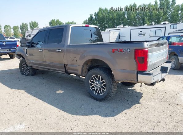 1FT7W2BT5JEB64977 2018 FORD F-250 Gray Rear left