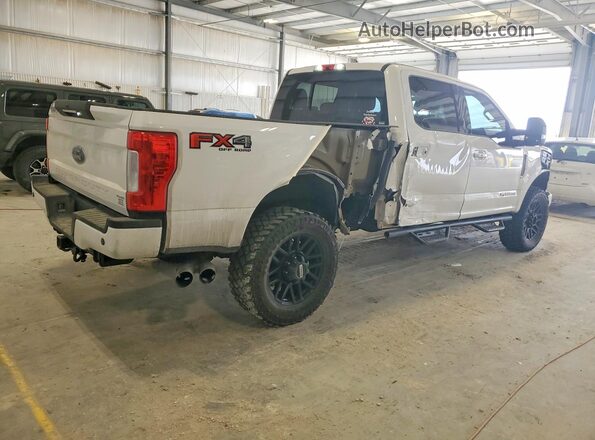 1FT7W2BT5KEE49082 2019 FORD F250 White Tył prawy