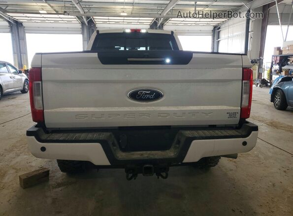 1FT7W2BT5KEE49082 2019 FORD F250 White Widok z tyłu