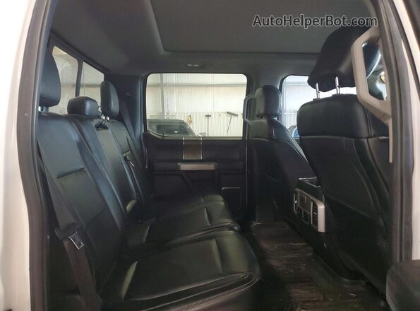 1FT7W2BT5KEE49082 2019 FORD F250 White Widok tylnych siedzeń