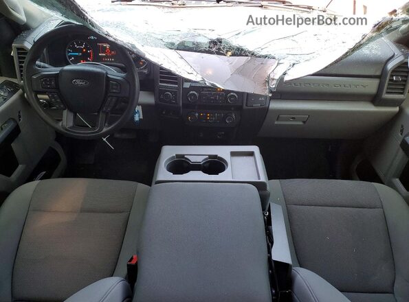 1FT7W2BT5MEC24938 2021 FORD F250 Silver Առջևի վահանակի տեսք