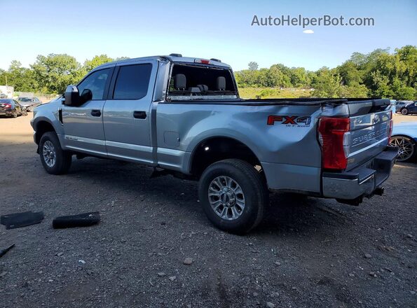 1FT7W2BT5MEC24938 2021 FORD F250 Silver Հետևի ձախ