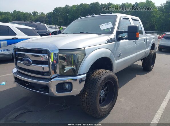 1FT7W2BT6GEA13784 2016 FORD F-250 Silver Առջևի ձախ երեք քառորդ տեսարան