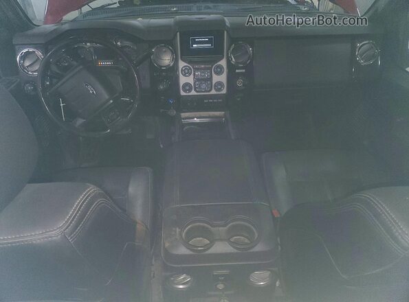 1FT7W2BT6GEA79493 2016 FORD F250 Burgundy Widok deski rozdzielczej