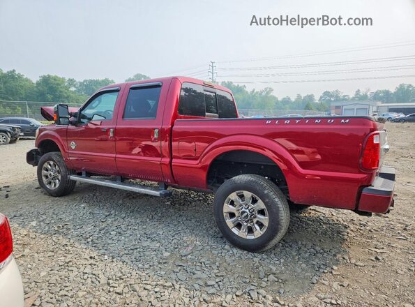1FT7W2BT6GED45479 2016 FORD F250 Red Հետևի ձախ