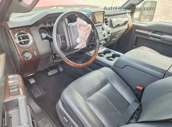 1FT7W2BT6GED45479 2016 FORD F250 Red Առջևի վահանակի տեսք