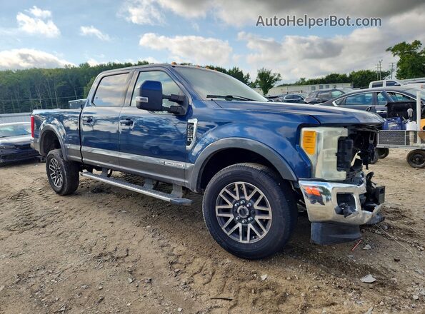1FT7W2BT6HEC10696 2017 FORD F250 Blue Delantero derecho