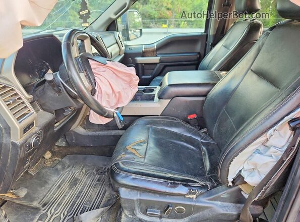 1FT7W2BT6HEC10696 2017 FORD F250 Blue Vista interior delantera