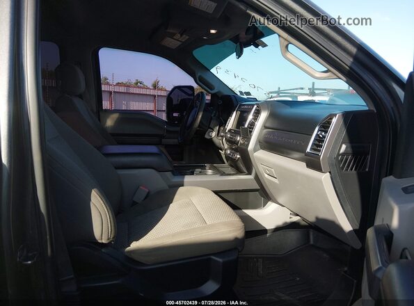 1FT7W2BT6HEC20595 2017 FORD F-250 Gray წინა სალონის ხედი