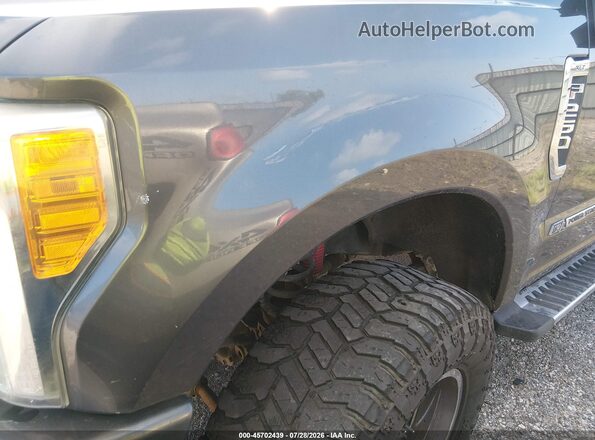 1FT7W2BT6HEC20595 2017 FORD F-250 Gray წინა ხედი