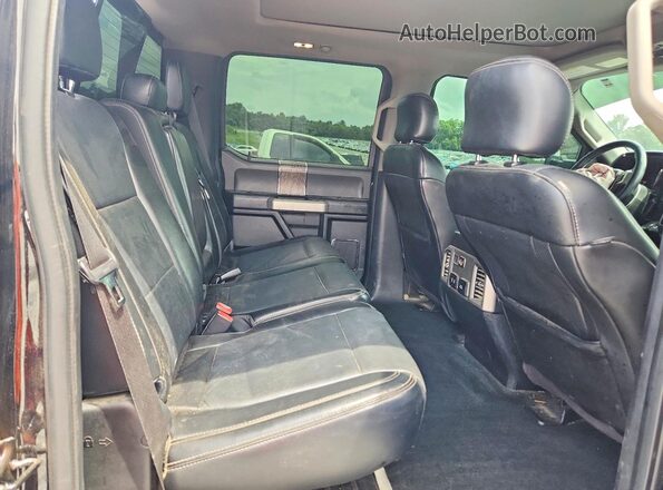 1FT7W2BT6HED04108 2017 FORD F250 Black Вид задніх сидінь
