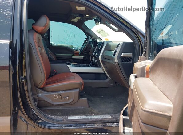 1FT7W2BT6JEC85906 2018 FORD F-250 Black Front interior view