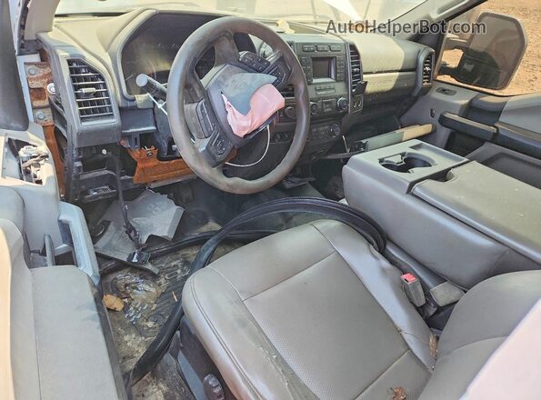 1FT7W2BT6JEC89146 2018 FORD F250 White Вид панелі приладів