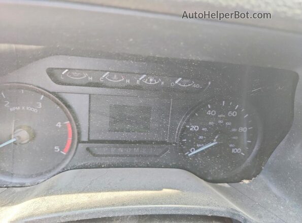 1FT7W2BT6JEC89146 2018 FORD F250 White Вид щитка приладів