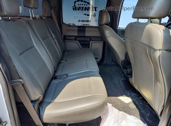 1FT7W2BT6JEC89146 2018 FORD F250 White Вид задніх сидінь