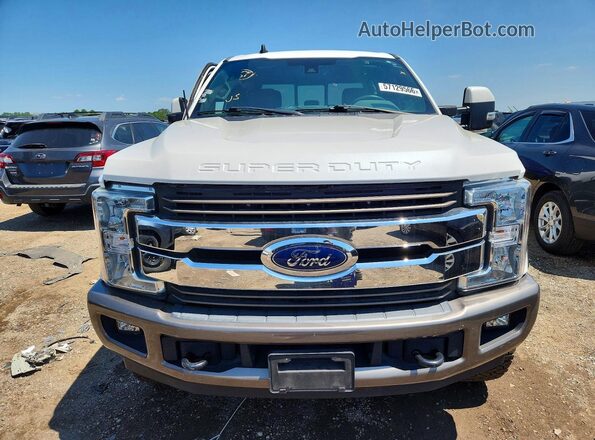 1FT7W2BT6KEF45979 2019 FORD F250 White Դիմացի տեսք