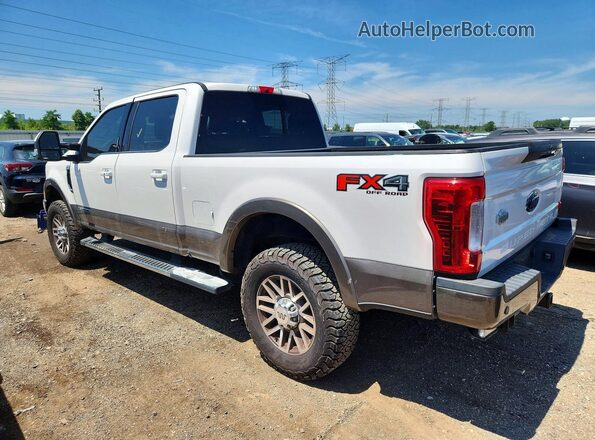 1FT7W2BT6KEF45979 2019 FORD F250 White Հետևի ձախ