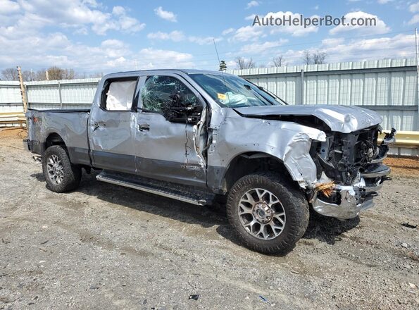 1FT7W2BT6MEC18064 2021 FORD F250 Silver Przód prawy