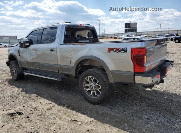 1FT7W2BT6MEC18064 2021 FORD F250 Silver Tył lewy