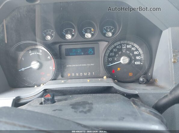 1FT7W2BT7GEC68413 2016 FORD F-250 White Widok tylnych siedzeń