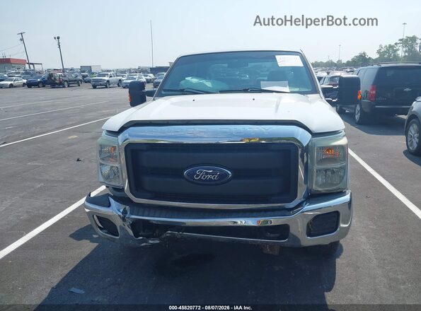 1FT7W2BT7GEC68413 2016 FORD F-250 White Widok zestawu wskaźników