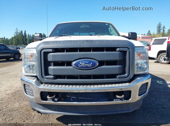 1FT7W2BT7GEC88094 2016 FORD F-250 White Widok zestawu wskaźników