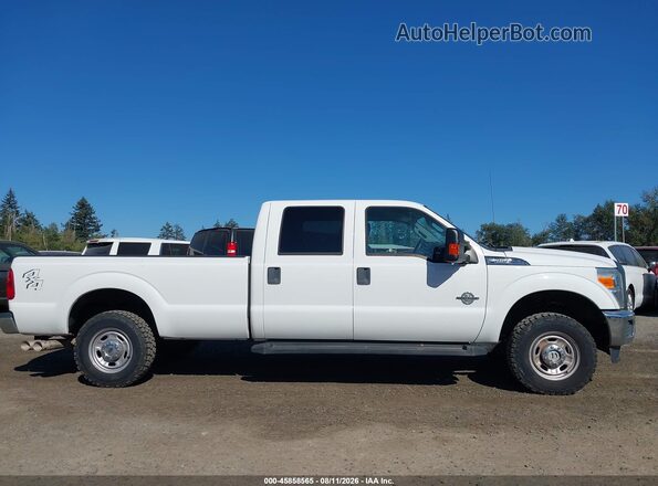 1FT7W2BT7GEC88094 2016 FORD F-250 White Widok wnętrza z tyłu