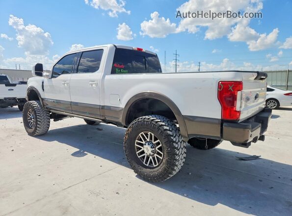 1FT7W2BT7HEB58088 2017 FORD F250 White Tył lewy