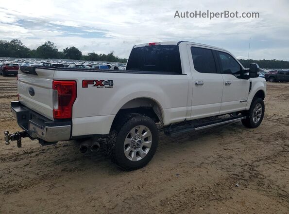 1FT7W2BT7JEC97904 2018 FORD F250 White Задня права чверть