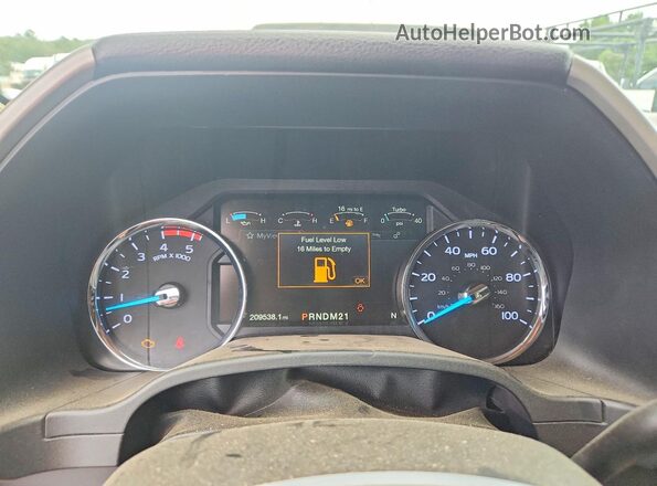 1FT7W2BT7JEC97904 2018 FORD F250 White Вид щитка приладів