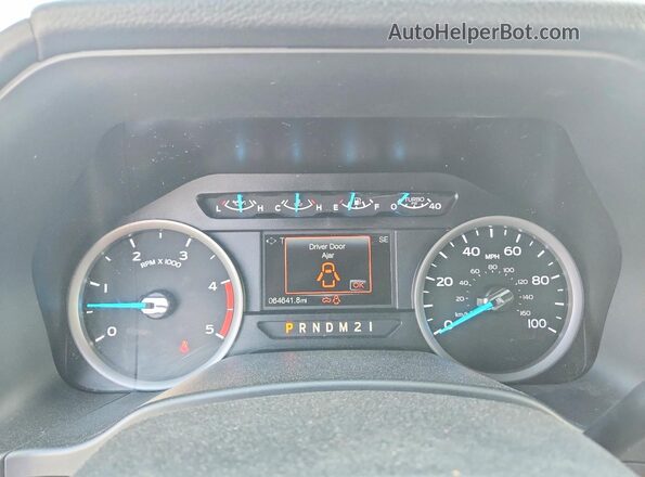 1FT7W2BT7KED65006 2019 FORD F250 Черный Вид щитка приборов