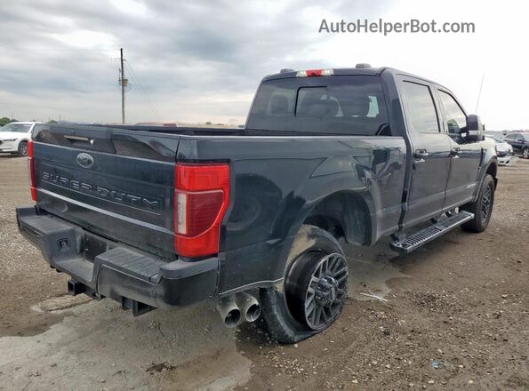1FT7W2BT7LEE99371 2020 FORD F250 Black უკანა მარჯვენა