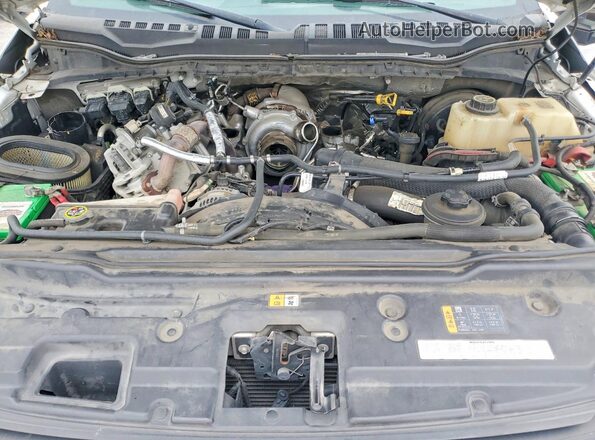 1FT7W2BT8HED90344 2017 FORD F250 Белый Вид задней части салона