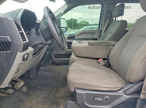 1FT7W2BT8HED90344 2017 FORD F250 Белый Вид салона спереди