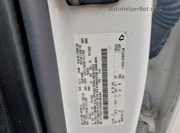 1FT7W2BT8HED90344 2017 FORD F250 Белый Вид подкапотного пространства