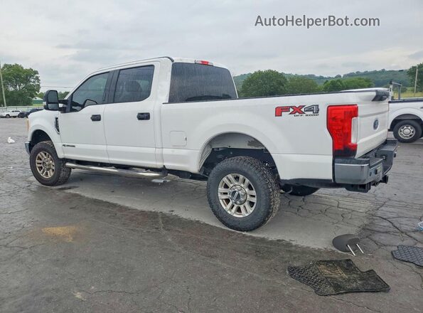 1FT7W2BT8HED90344 2017 FORD F250 Белый Задняя левая четверть
