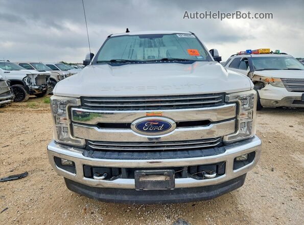 1FT7W2BT8KEC02218 2019 FORD F250 White Widok z przodu