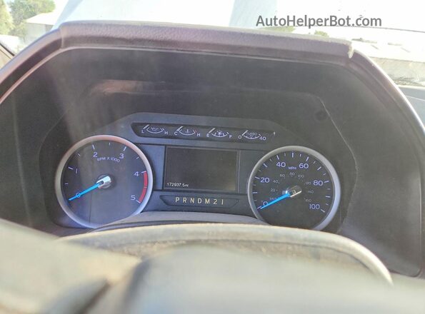 1FT7W2BT8KEC03031 2019 FORD F250 White Vista del cuadro de instrumentos