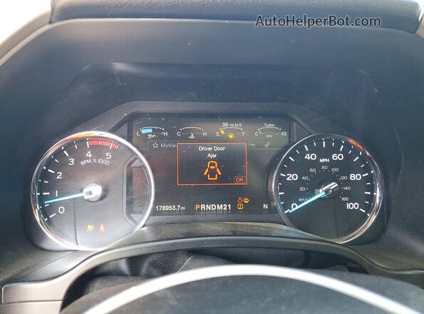 1FT7W2BT8KEC21187 2019 FORD F250 Черный Вид щитка приборов