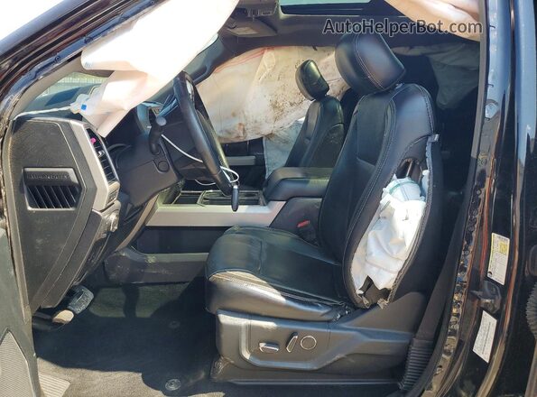1FT7W2BT8KEC21187 2019 FORD F250 Черный Вид салона спереди