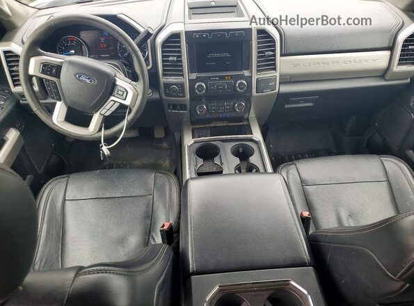 1FT7W2BT8KEC29256 2019 FORD F250 White Widok deski rozdzielczej