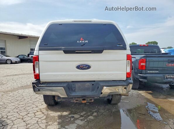 1FT7W2BT8KEC29256 2019 FORD F250 White Widok z tyłu