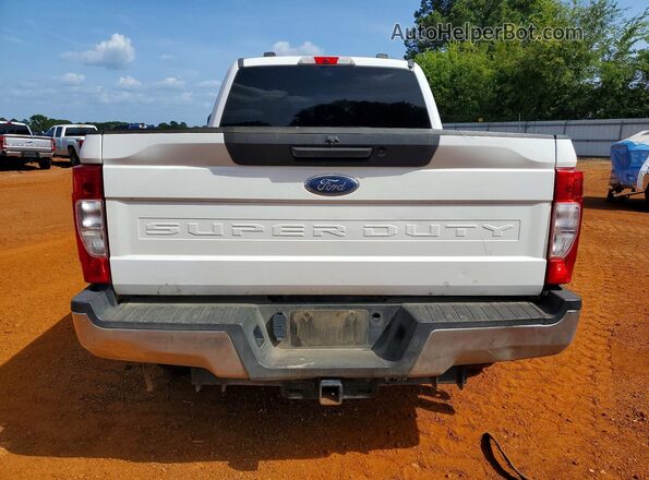 1FT7W2BT8MEC06191 2021 FORD F250 White Вид ззаду